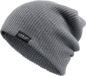 img 4 attached to Lvaiz Winter Knitted Stretchy Slouchy Outdoor Recreation for Climbing