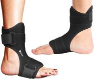 🦶 copper compression plantar fasciitis night splint - drop foot brace and dorsal plantar fasciitis night splint for right or left foot. night splints aid sleep, promote recovery, alleviate tendonitis, ease arthritis логотип