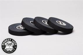 img 1 attached to 🐒 Black Monkey Tape - 0.5 inch, 4 Roll Pack, Ideal for Athletic Support