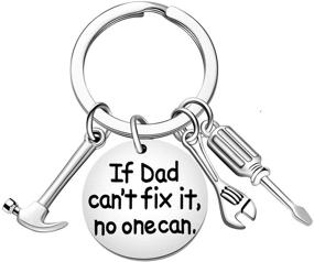 img 4 attached to Fathers Grandpa Keychain Daughter Jewelry Men's Accessories and Keyrings & Keychains