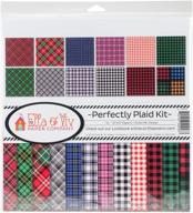 📓 ella & viv by reminisce collection: perfectly plaid scrapbook kit for enhanced seo logo