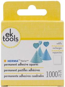 img 3 attached to 🔷 Herma Vario Permanent Adhesive Squares by EK Success Tools