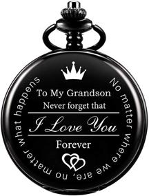 img 2 attached to 👨 Customized Engraved ManChDa Grandson Personalized Watch