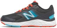 👟 новые кроссовки new balance unisex-child 680 v6: отличные кроссовки для бега на шнуровке для детей логотип