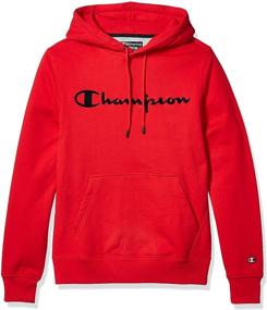 img 3 attached to Champion LIFE Pullover Hood Furry Scarlet