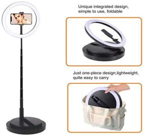 img 1 attached to ChenFec Portable Selfie Ring Foldable