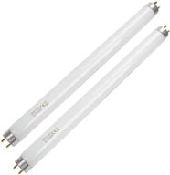 💡 high-quality 2 pack replacement 10w uv light bulb for 20w electric bug zapper - effective pest killer replacement bulbs for 13inch 10w uv t8 mosquito zapper lamp - ultraviolet tube for 20 watt mosquito insect killer logo