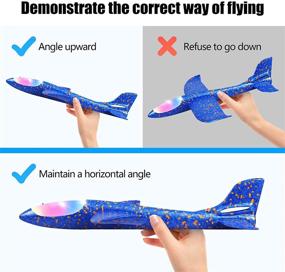 img 2 attached to Toyly Airplane – The Ultimate Outdoor Throwing Flight Experience!