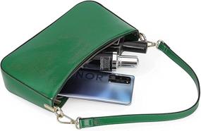 img 1 attached to Medium Shoulder Handbag Removable Evening Women's Handbags & Wallets for Shoulder Bags