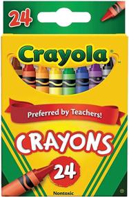 img 1 attached to 🎨 Карандаши Crayola 24 шт. (2 упаковки) - Красочное веселье с удвоенным количеством карандашей!