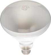 brilliantly bright: philips 300-watt br40 flood light bulb for maximum illumination logo