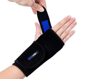 img 4 attached to 🔧 Wrist Brace for Women and Men - RiptGear