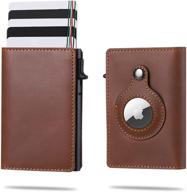 💼 tgwayne technology wallet: sleek premium leather card holder for men's accessories logo