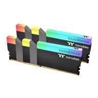 thermaltake toughram rgb 64gb (2x32gb) ddr4 3600mhz c18 1.35v dimm desktop gaming memory, black - r009r432gx2-3600c16a logo