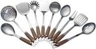 🍳 vababa 10-piece stainless steel kitchen cooking utensils: high-quality cookware set for ultimate culinary success logo