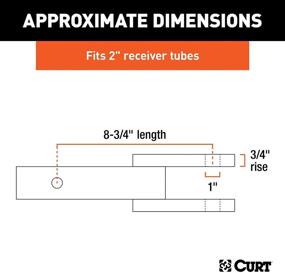 img 3 attached to CURT 45821 Clevis Pin Hitch Ball Mount: 2-Inch Receiver, 6,000 lbs Capacity, 1-Inch Hole - Find Now!