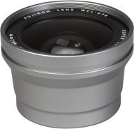 📷 fujifilm wcl-x70 wide conversion lens (silver): enhance your photography with expanded perspectives! logo