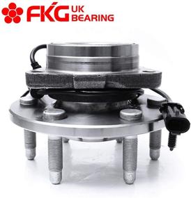 img 2 attached to 🔧 FKG 515036 Front Wheel Bearing Hub Assembly for Chevy Silverado, GMC Yukon, Sierra, Savana, Express & Cadillac Escalade - 4WD Only, 6 Lugs W/ABS (Fits 99-06 Models)