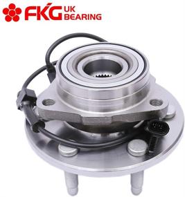 img 1 attached to 🔧 FKG 515036 Front Wheel Bearing Hub Assembly for Chevy Silverado, GMC Yukon, Sierra, Savana, Express & Cadillac Escalade - 4WD Only, 6 Lugs W/ABS (Fits 99-06 Models)