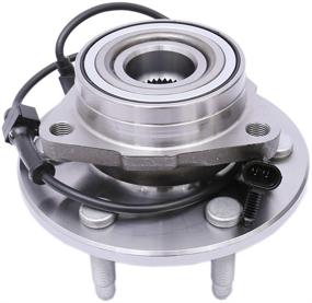 img 4 attached to 🔧 FKG 515036 Front Wheel Bearing Hub Assembly for Chevy Silverado, GMC Yukon, Sierra, Savana, Express & Cadillac Escalade - 4WD Only, 6 Lugs W/ABS (Fits 99-06 Models)