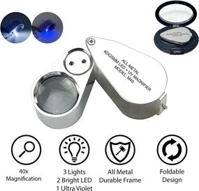 img 3 attached to Jewelers Magnifier Illuminated Magnifying Trichomes