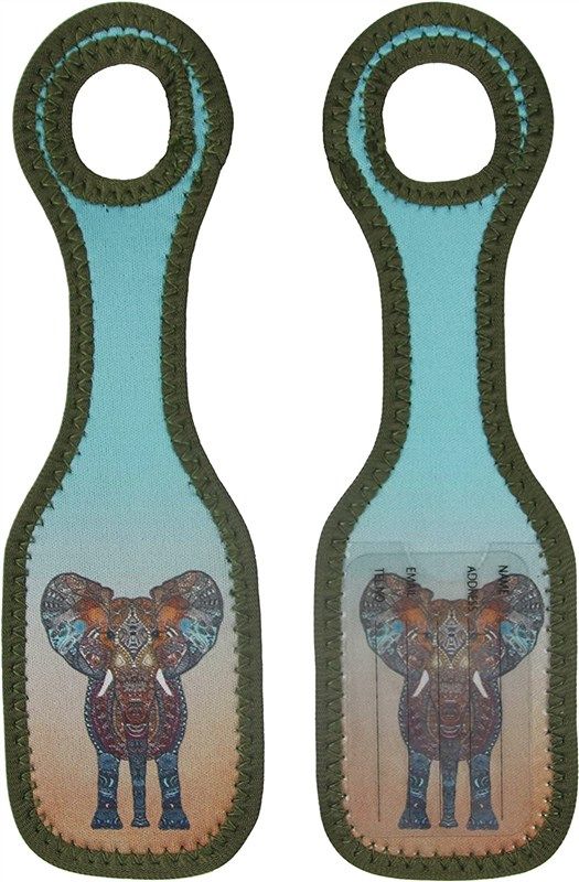 neoprene designer luggage tags travel travel accessories for luggage tags & handle wraps 로고