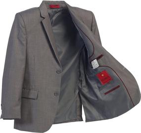 img 3 attached to 👔 Classy & Stylish: Gioberti Boy's Formal Suit Set - Timeless Elegance for Young Gentlemen