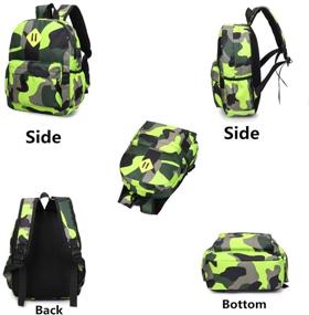img 2 attached to 🎒 FANCI Preschool Kindergarten Rucksack Camouflage: Stylish and Functional Bag for Little Ones