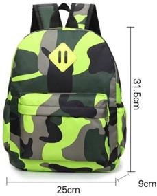 img 3 attached to 🎒 FANCI Preschool Kindergarten Rucksack Camouflage: Stylish and Functional Bag for Little Ones