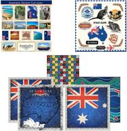 📸 captivating australia sightseeing scrapbook kit with themed paper and stickers from scrapbook customs logo