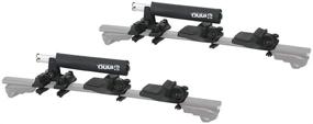 img 1 attached to 🚣 INNO INA455 Kayak Roof Rack: Universal Mount 2 Kayak Carrier - Ultimate Solution for Easy and Secure Transportation