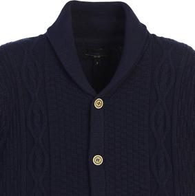 img 1 attached to Premium Quality Gioberti Kids and Boys Shawl Collar Cardigan: 100% Cotton Knitted Sweater