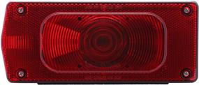 img 3 attached to 🔴 Red Optronics ST37RS ST-37RS Tail Light with License Light for Enhanced Visibility