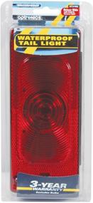 img 1 attached to 🔴 Red Optronics ST37RS ST-37RS Tail Light with License Light for Enhanced Visibility