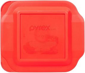 img 1 attached to Pyrex Basics Square Red Cover