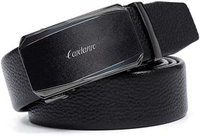 img 3 attached to CARDANRO Genuine Leather Automatic Business Men's Accessories for Belts