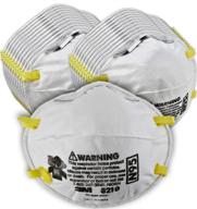 🔒 3m particulate respirator 8210 pack: superior protection for particulate hazards logo