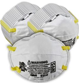 img 3 attached to 🔒 3M Particulate Respirator 8210 Pack: Superior Protection for Particulate Hazards