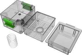 img 2 attached to Top-Quality Tofu Press: Efficient Water Extraction from Tofu Block, Integrated Strainer & Drip Tray, Dishwasher & Refrigerator Safe - Enhanced Flavor & Texture