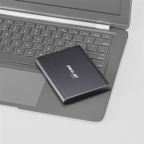 img 1 attached to 💽 MEGAZ DIGITAL Portable External Hard Drive 250GB - USB 3.0 HDD for PC, Mac, Laptop, Chromebook - Grey