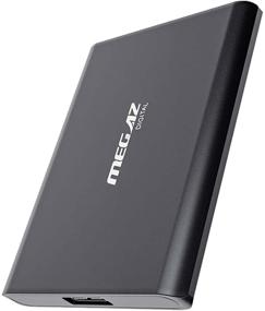 img 4 attached to 💽 MEGAZ DIGITAL Portable External Hard Drive 250GB - USB 3.0 HDD for PC, Mac, Laptop, Chromebook - Grey