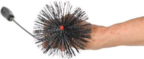 img 2 attached to 🧹 Extended Reach Dryer Vent Duct Brush by Home-X - 9ft 10in (118-inch) Length