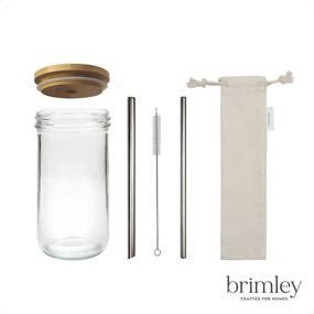img 2 attached to Stainless Steel Reusable Smoothie Tumbler - Brimley