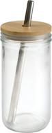 stainless steel reusable smoothie tumbler - brimley логотип