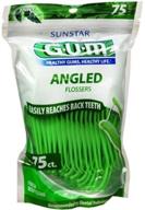 🦷 gum angled flossers fresh mint - pack of 2, 75 each: optimize your search! logo