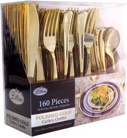 img 4 attached to Lillian Tablesettings 37283 Silverware Heavyweight