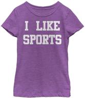 👕 fifth sun sporting graphic t shirt: a sporty addition to girls' clothing logo