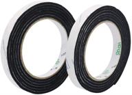 🛡️ shintop felt tape: protect your hardwood and laminate flooring with diy adhesive heavy duty felt strip roll - 0.5 x 59 inches (pack of 2, black) logo