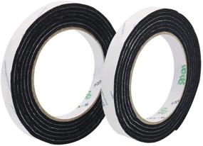 img 4 attached to 🛡️ Shintop Felt Tape: Protect Your Hardwood and Laminate Flooring with DIY Adhesive Heavy Duty Felt Strip Roll - 0.5 x 59 Inches (Pack of 2, Black)