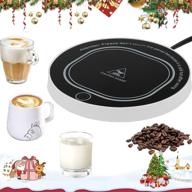 ☕ кофейный подогреватель для стола: удобное автоматическое выключение, электрическая плита для кофе, чая, молока и какао в офисе/дома. логотип